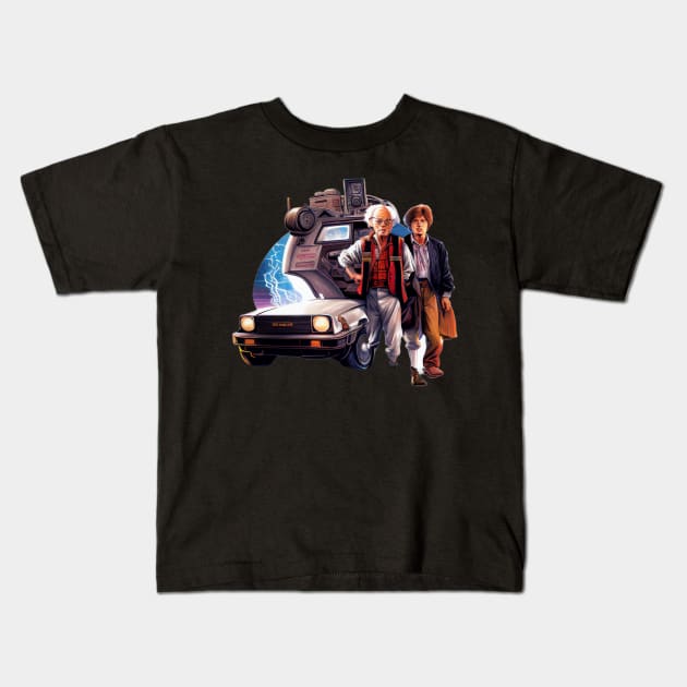 Back to the Future Kids T-Shirt by Perfectartss